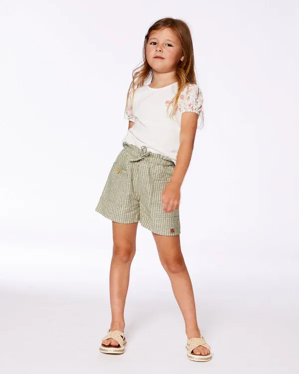 Gauzy Flower Tee