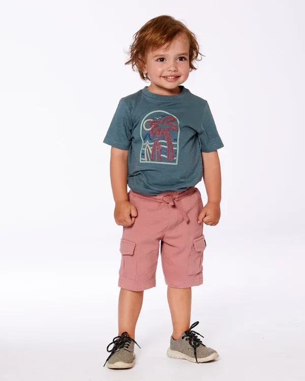 North Atlantic Palm Applique Tee