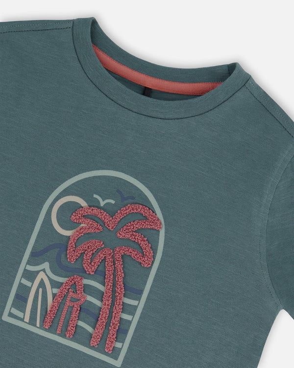 North Atlantic Palm Applique Tee