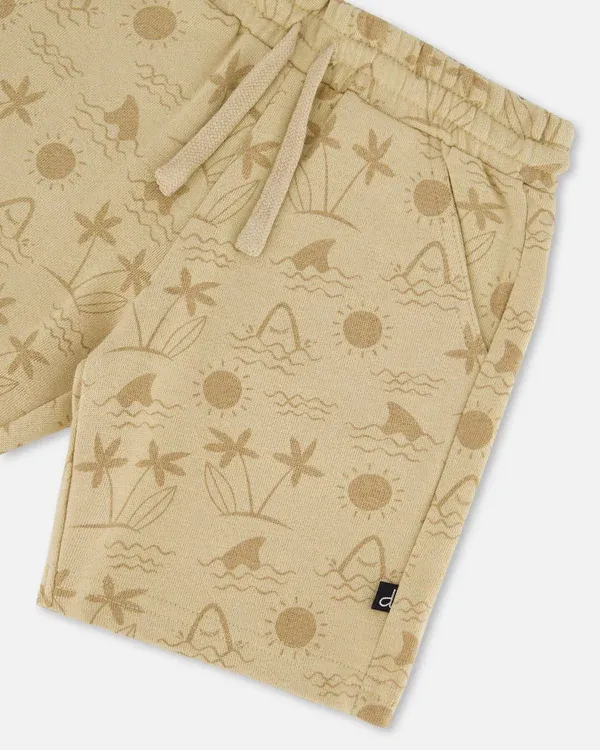French Terry Shark Shorts