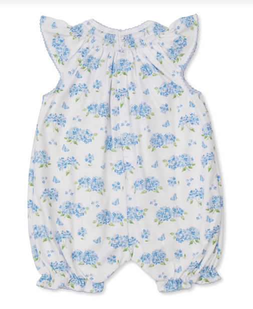 Heavenly Hydrangeas Blue Playsuit