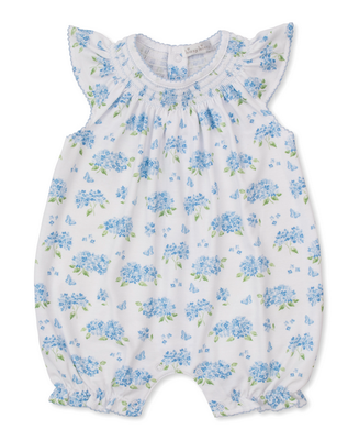 Heavenly Hydrangeas Blue Playsuit