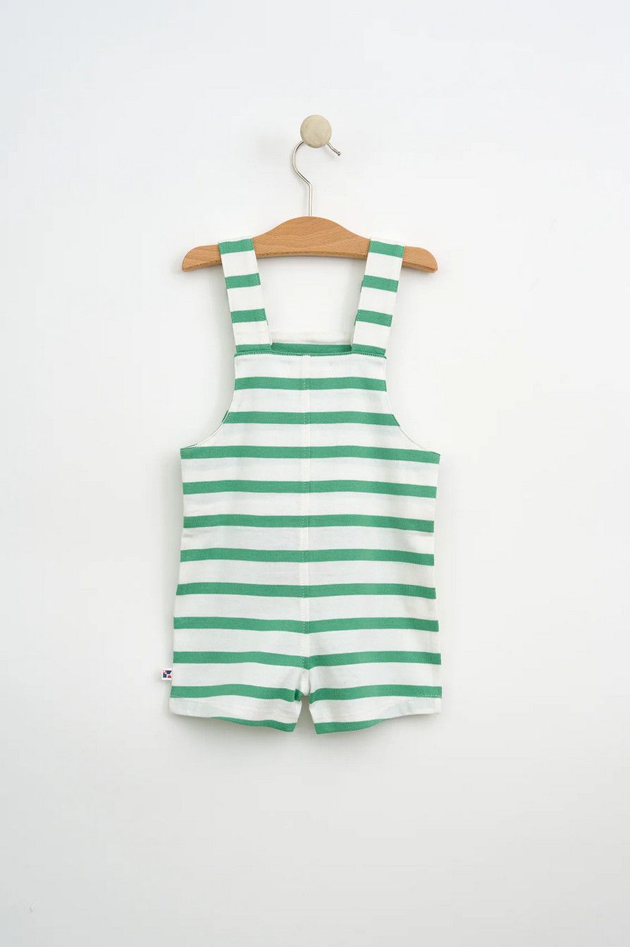 Green+White Sailor Overalls