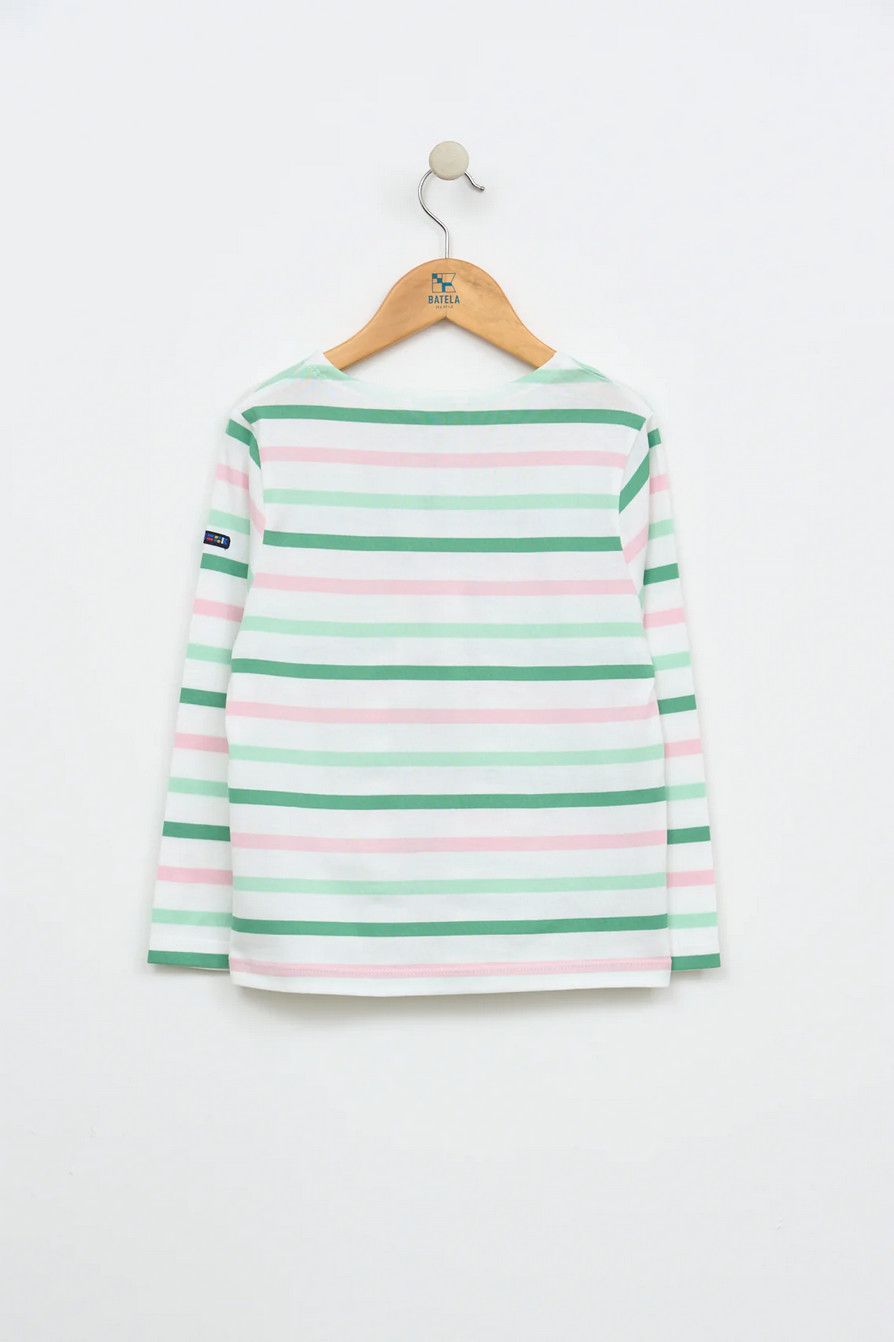 Multicolor Longsleeve Striped Tee
