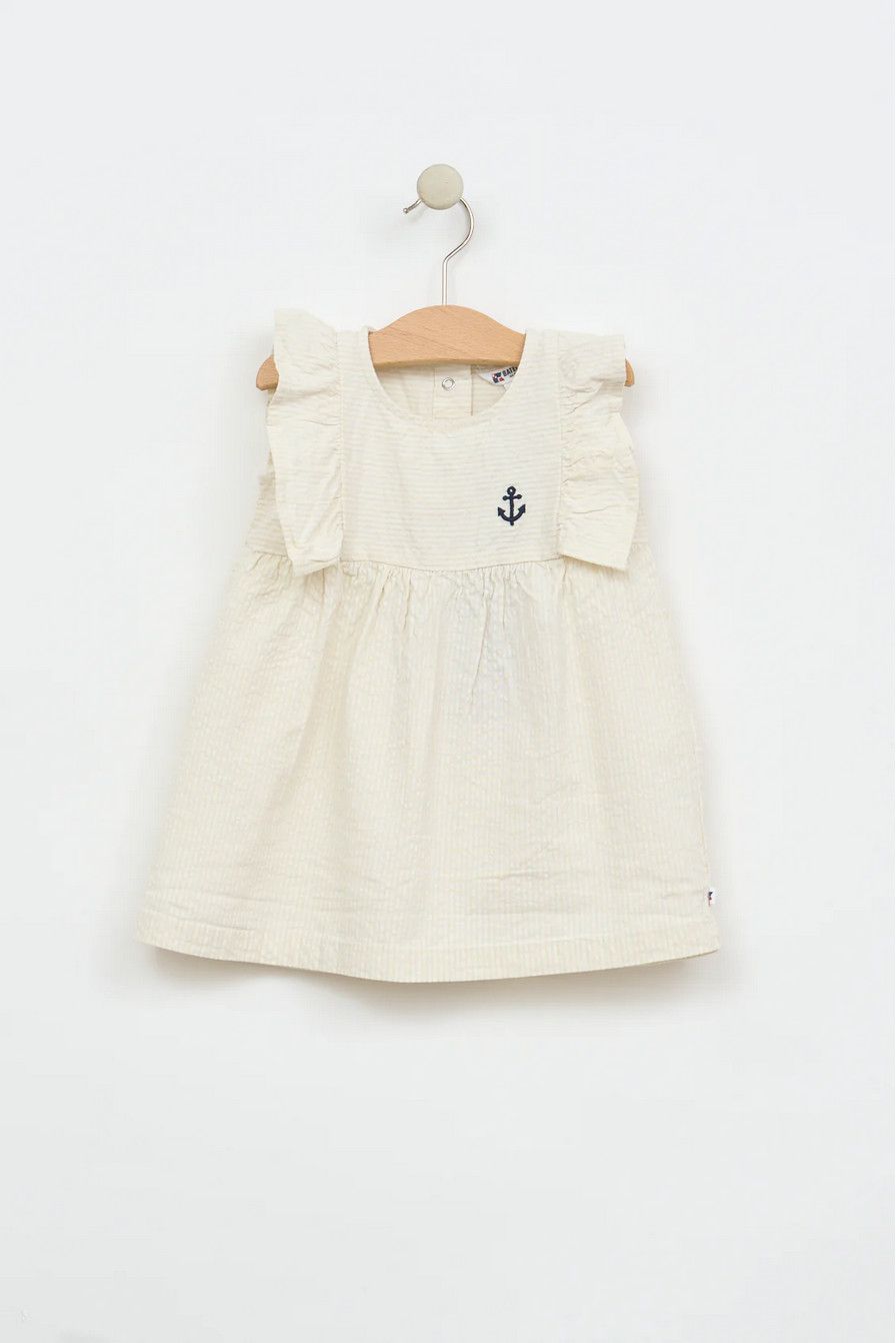 Cord Seersucker Dress