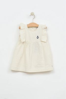 Cord Seersucker Dress