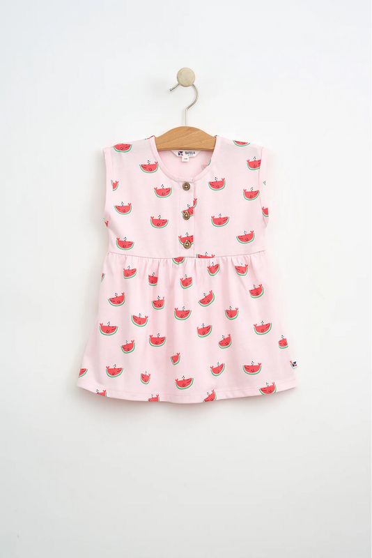 Watermelon Whale Dress