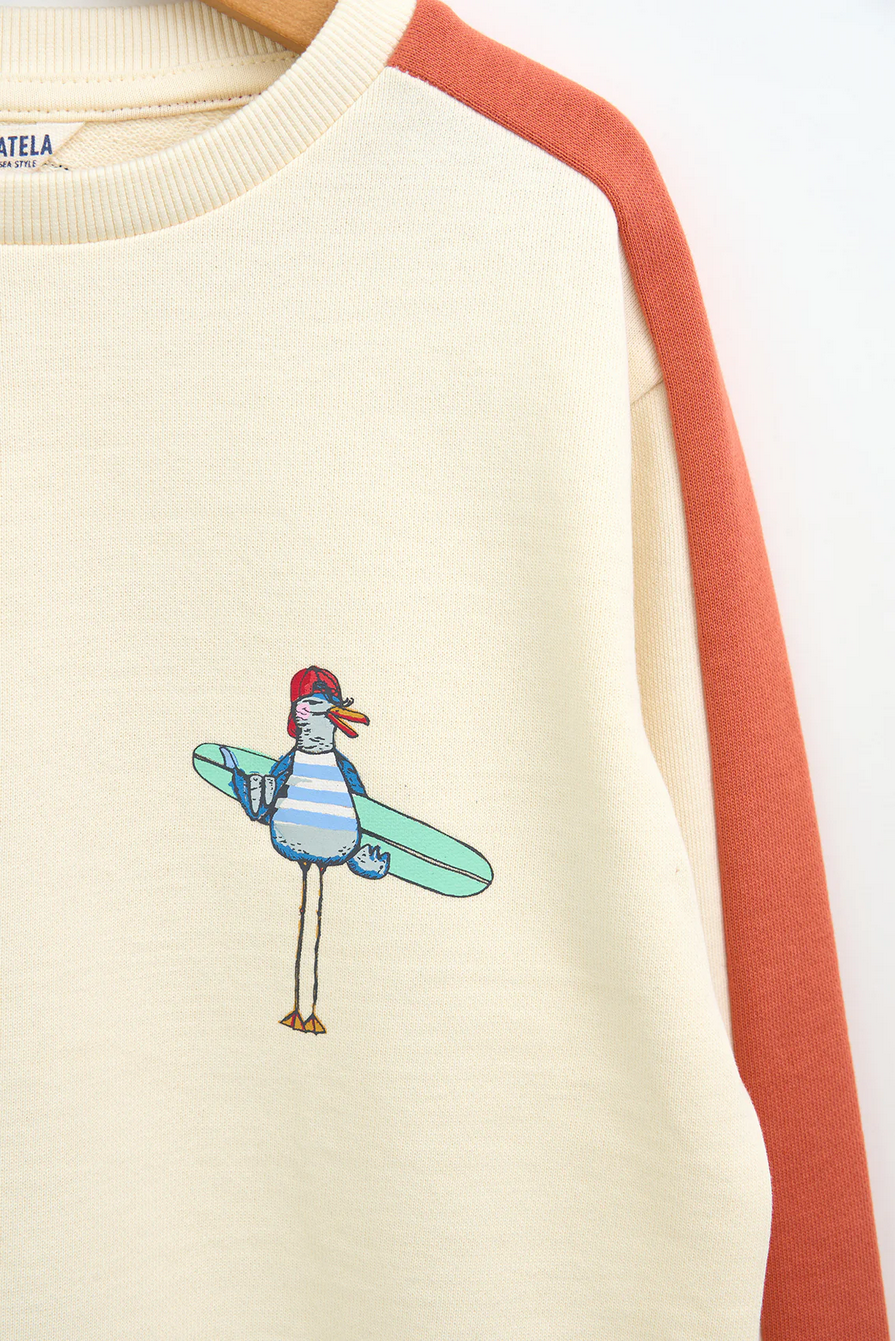 Cord Surfer Seagull Sweatshirt