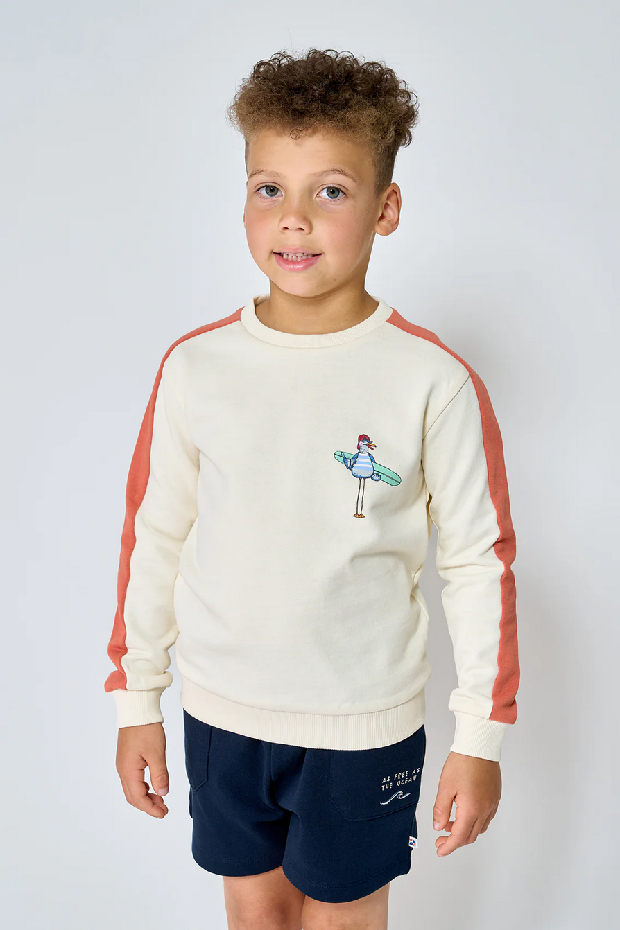 Cord Surfer Seagull Sweatshirt