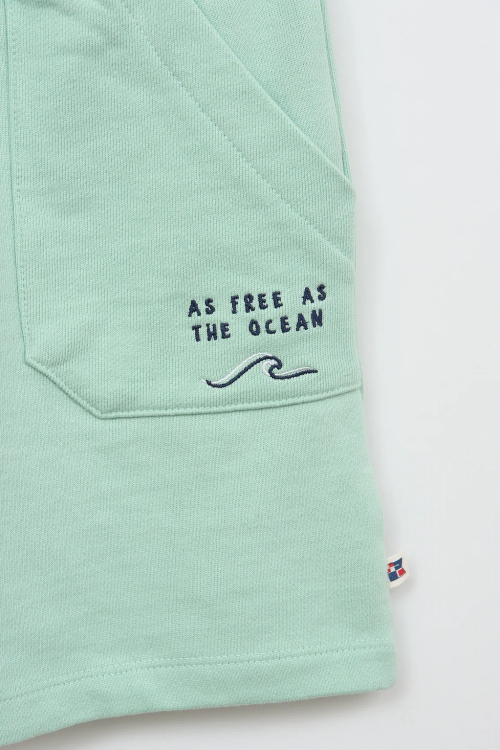 Green Terry Bermuda Short