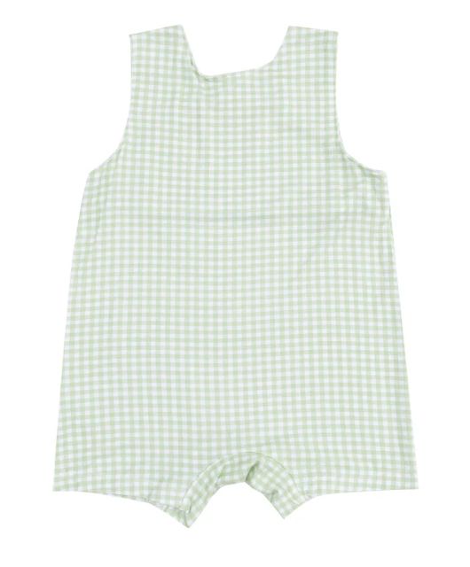 Sleeveless Shortie  Romper - Golf Applique