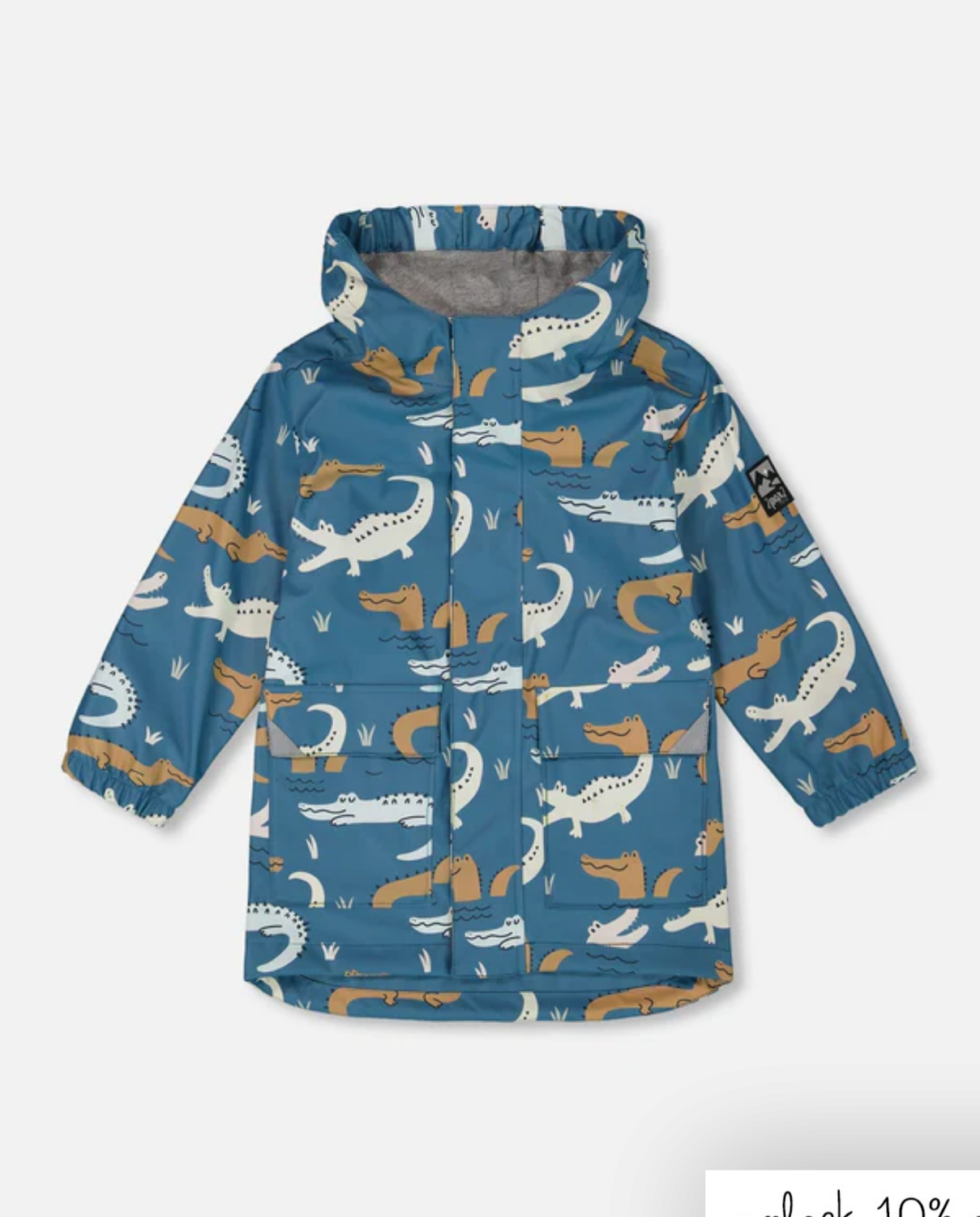Blue Crocodile Rain Jacket