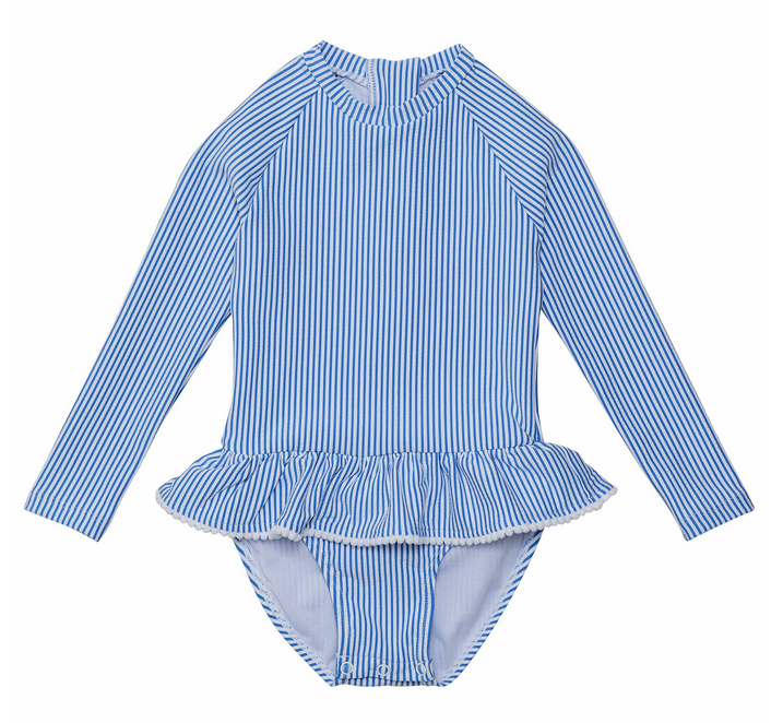 Parisian Summer LS Skirt Surf Suit
