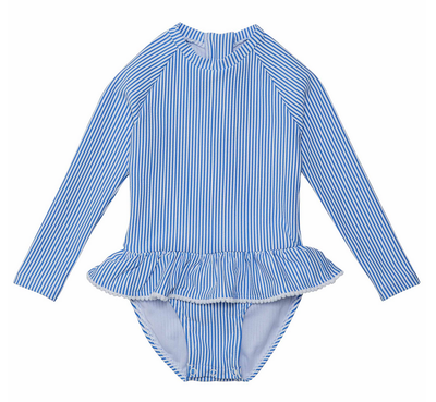 Parisian Summer LS Skirt Surf Suit