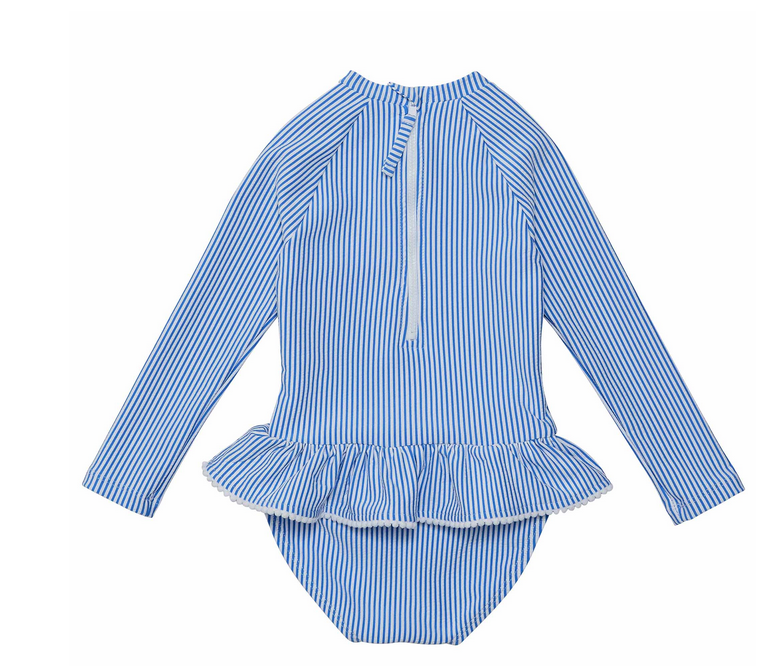 Parisian Summer LS Skirt Surf Suit