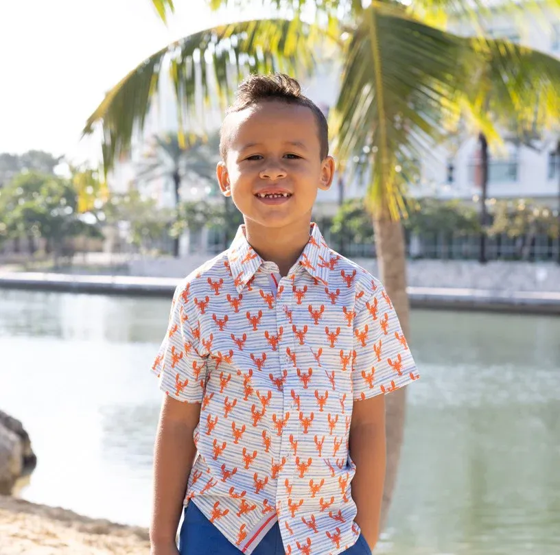 Lobster Short Sleeve Shirt