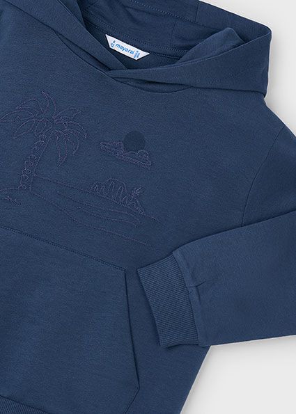 Midnight Blue Island Hoodie