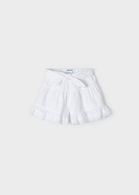 Eyelet Skort