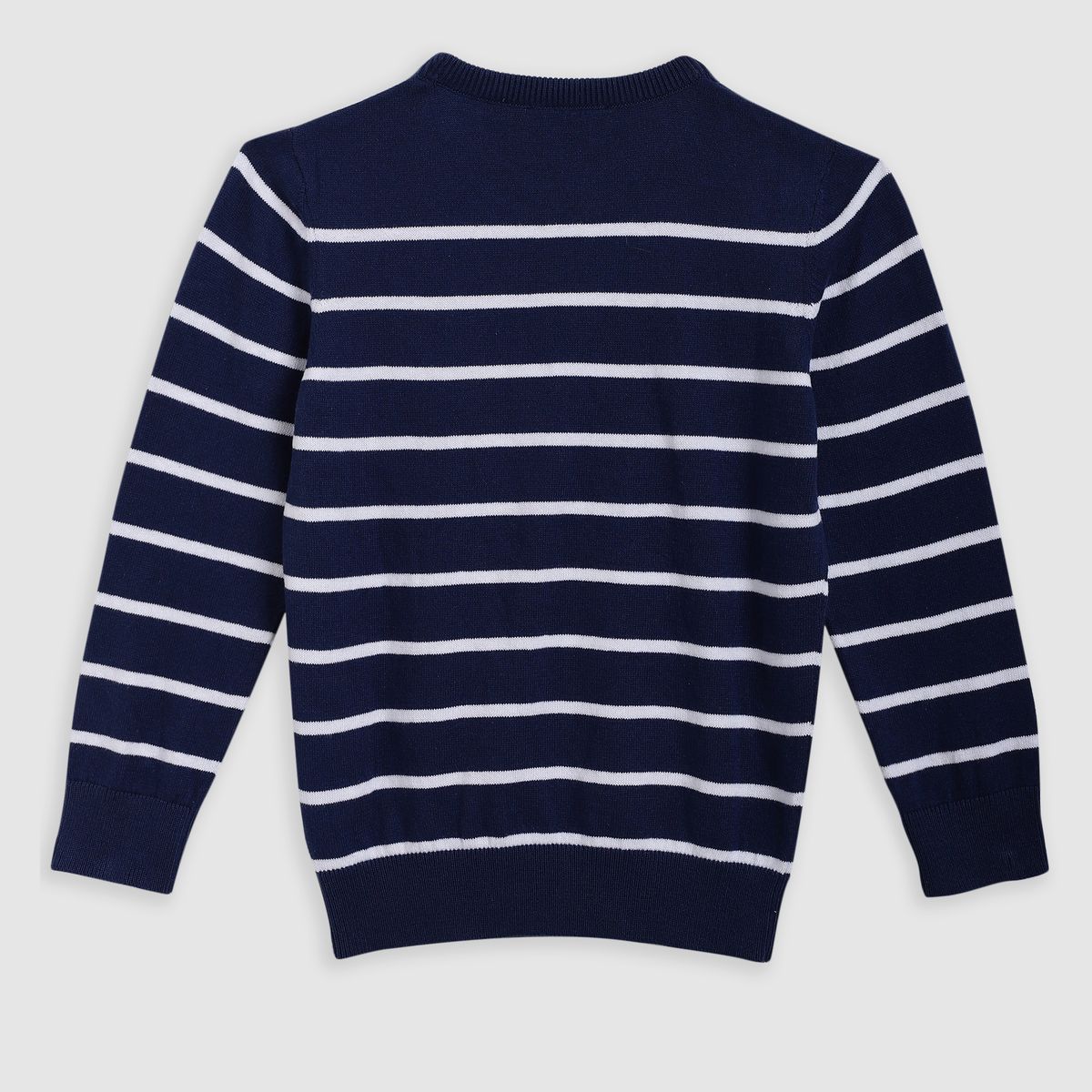 Navy Stripe Longsleeve Sweater