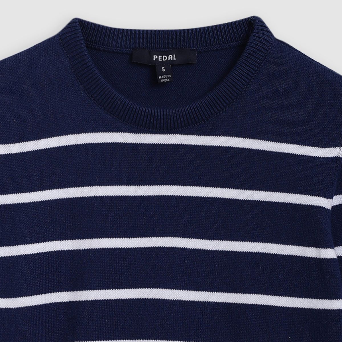 Navy Stripe Longsleeve Sweater