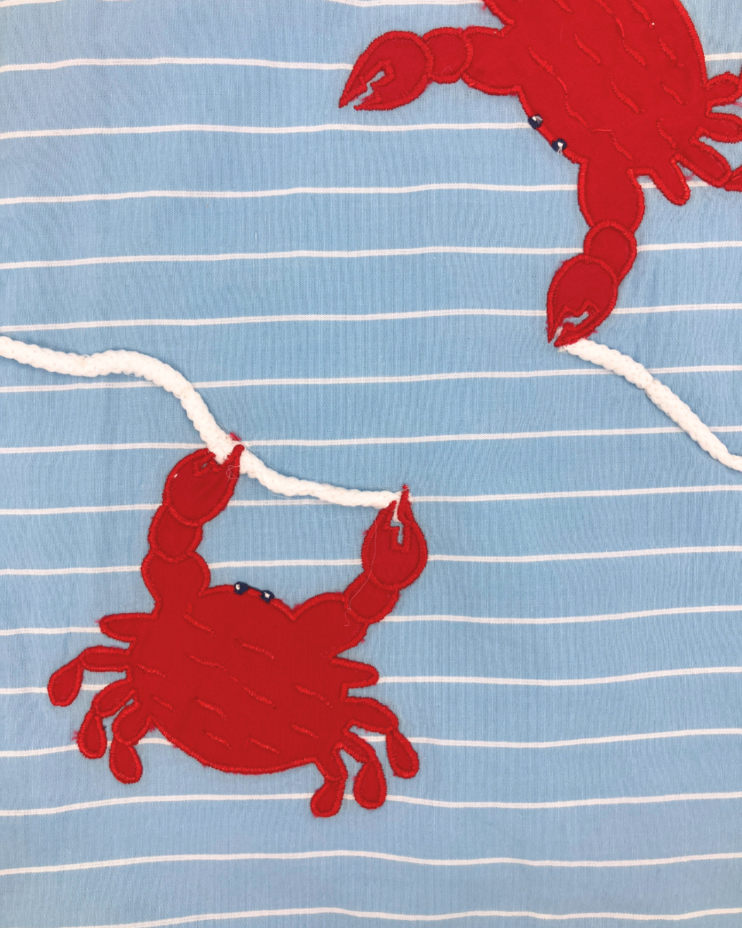 Crab Applique Jon Jon