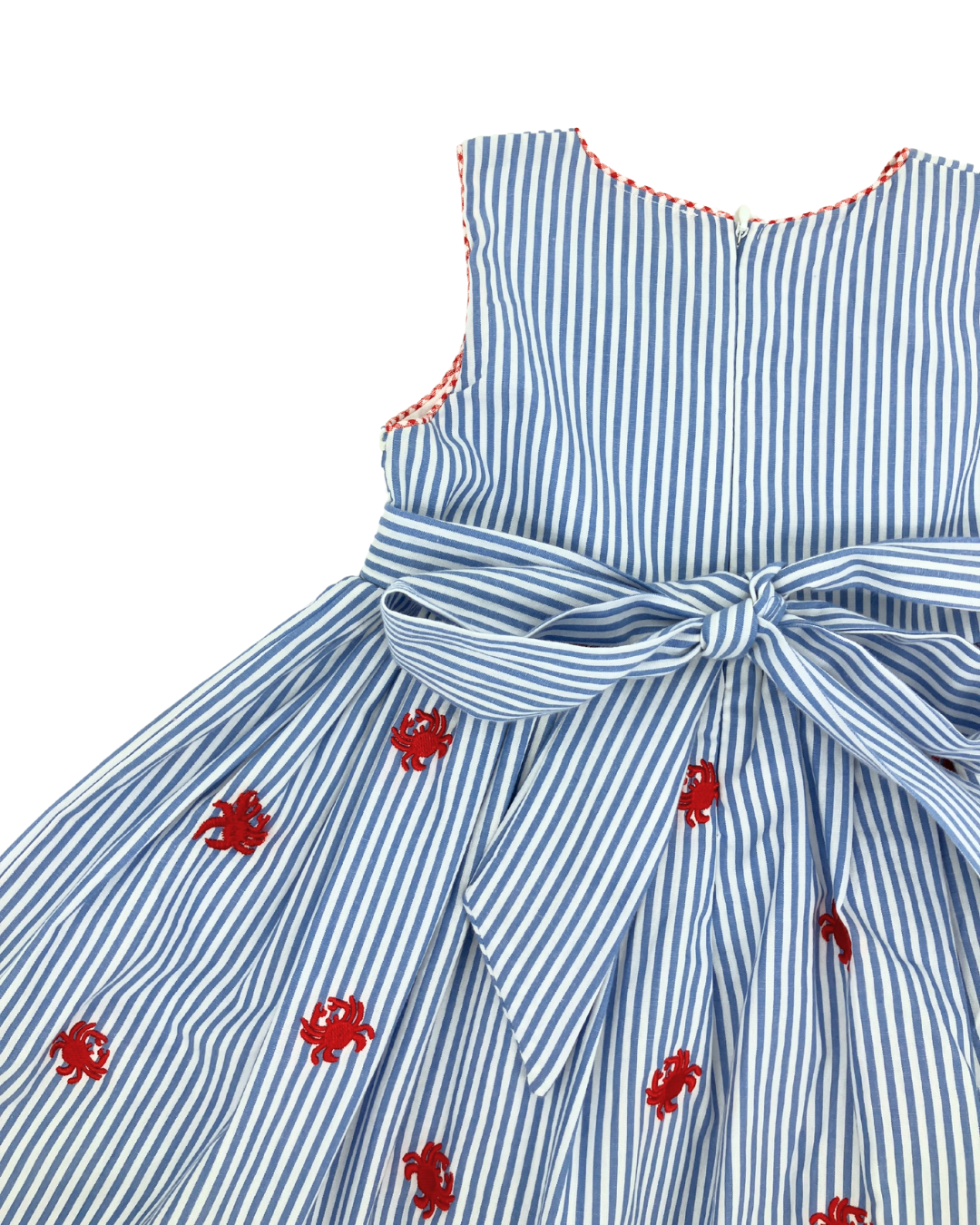 Crab All Over Emb Dress