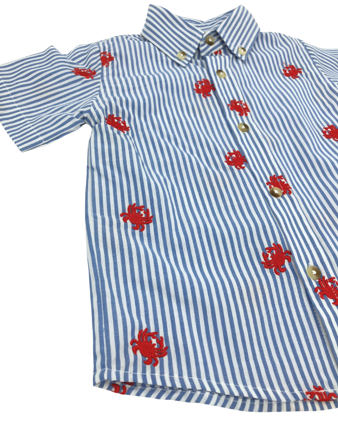 Crab Buttondown Boys Shirt