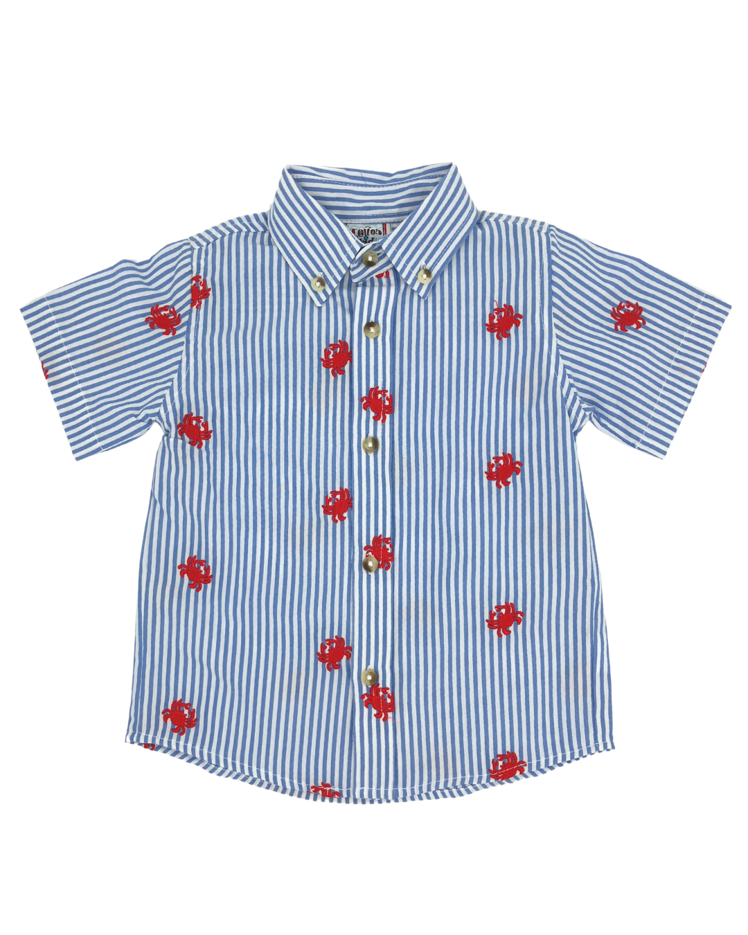 Crab Buttondown Boys Shirt