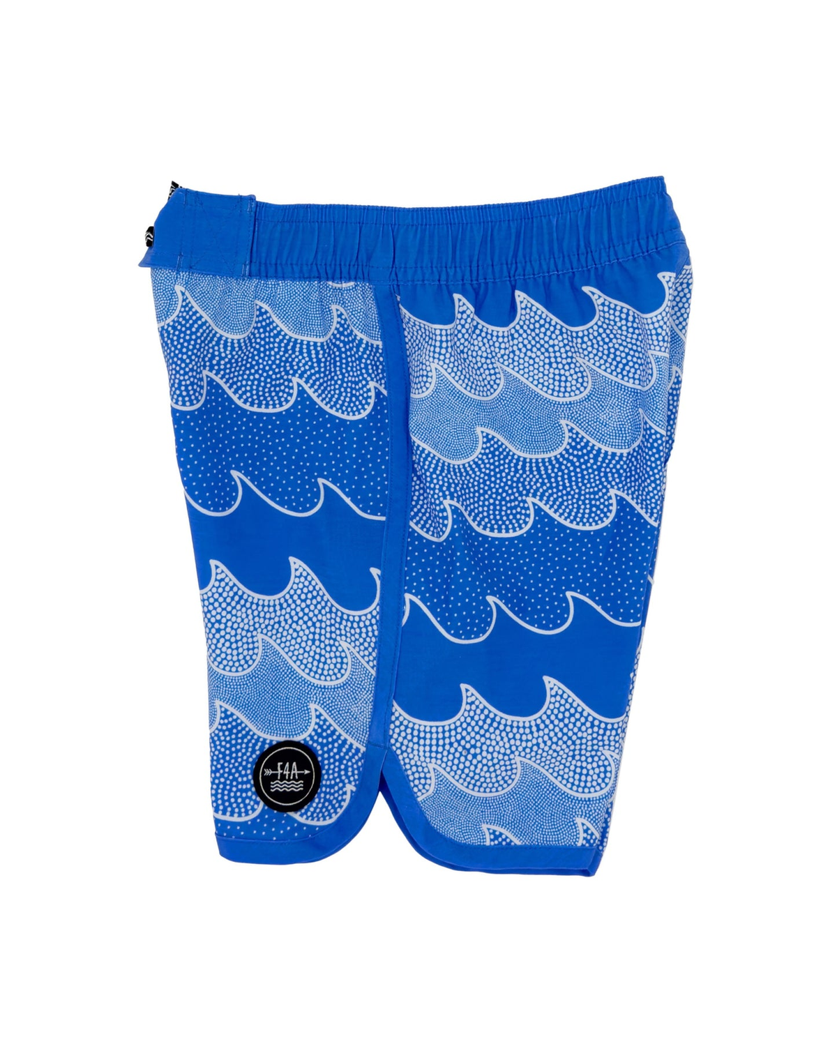 Marina Blue Cosmic Waves Boardshort