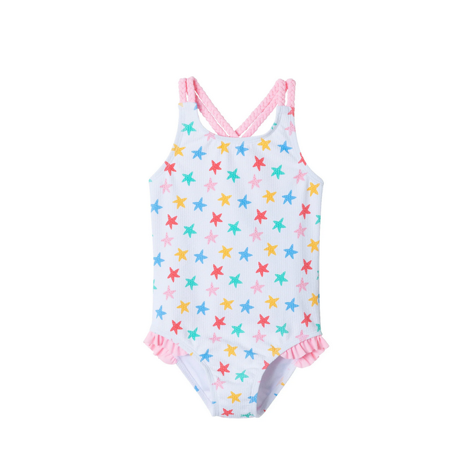 Braided Star Fish One Piece Swimsuit