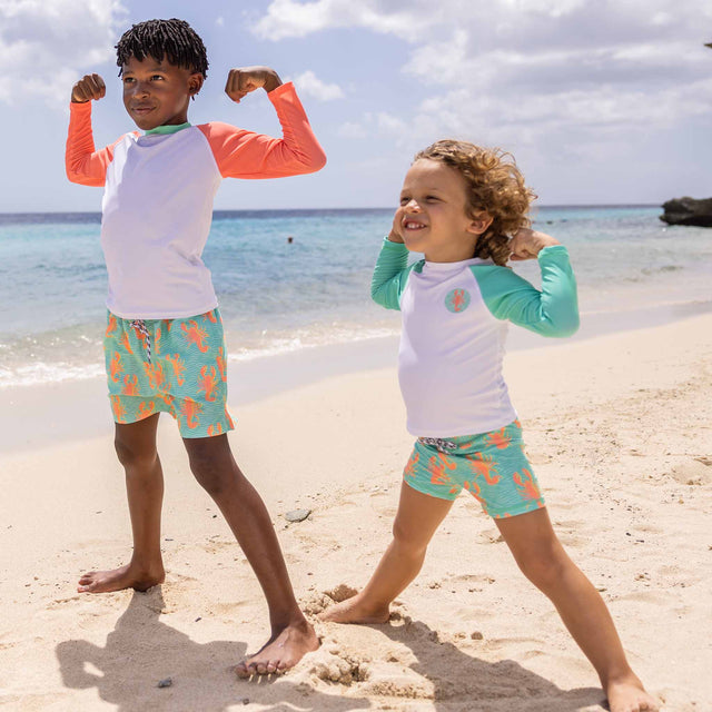 Ocean Clawed Longsleeve Set