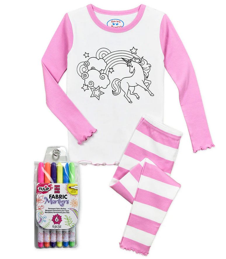 Color Me Unicorn PJ Set