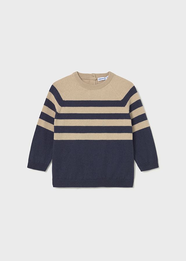 2 Tone Stripe Sweater