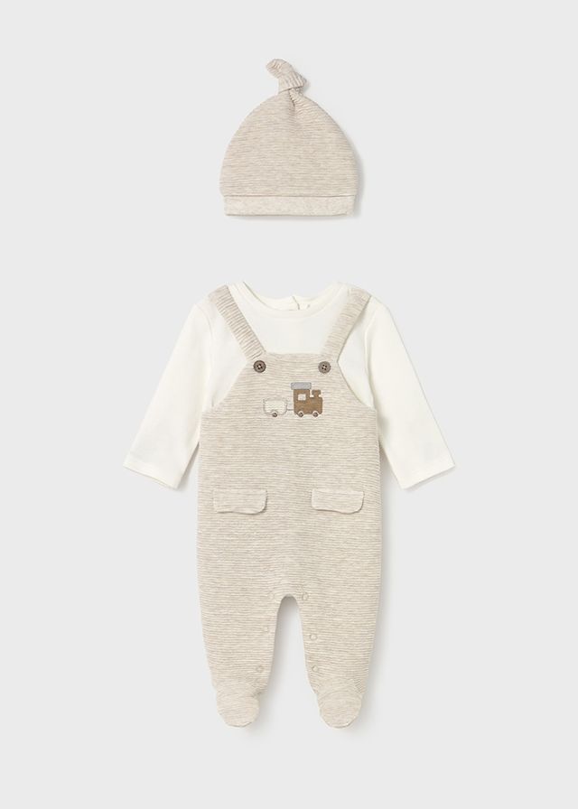 Choo Choo Dungaree with Hat