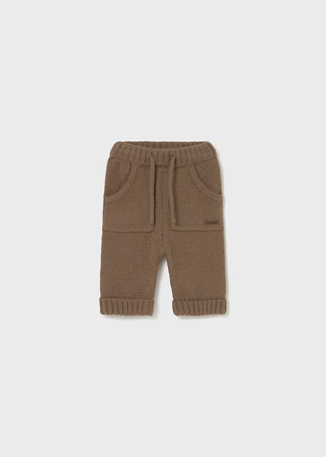 Brown Knit Pants