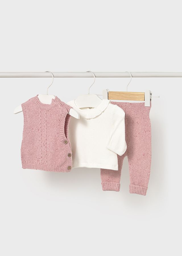 Orchid Sweater Vest Set