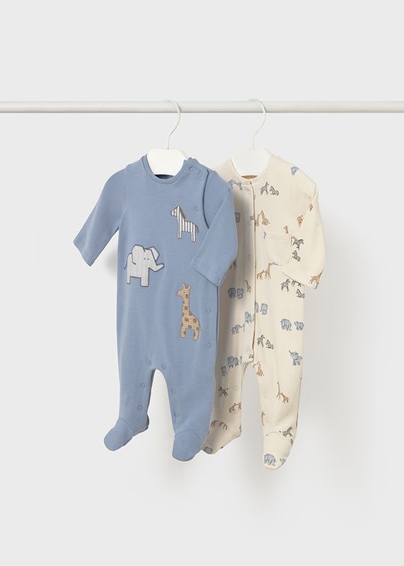 Blue Bell Animal Footie PJ Set of 2