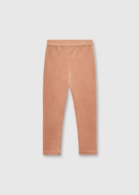 Blush Velvet Leggings