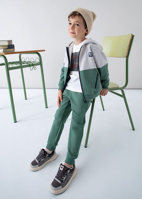 Fir Basic Cuffed Fleece Trousers