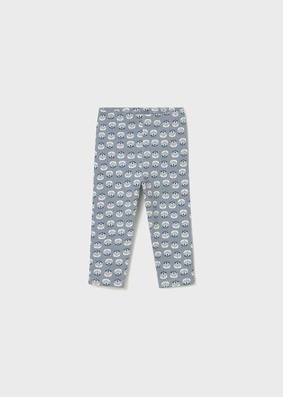 Flower Block Blue Bell Leggings