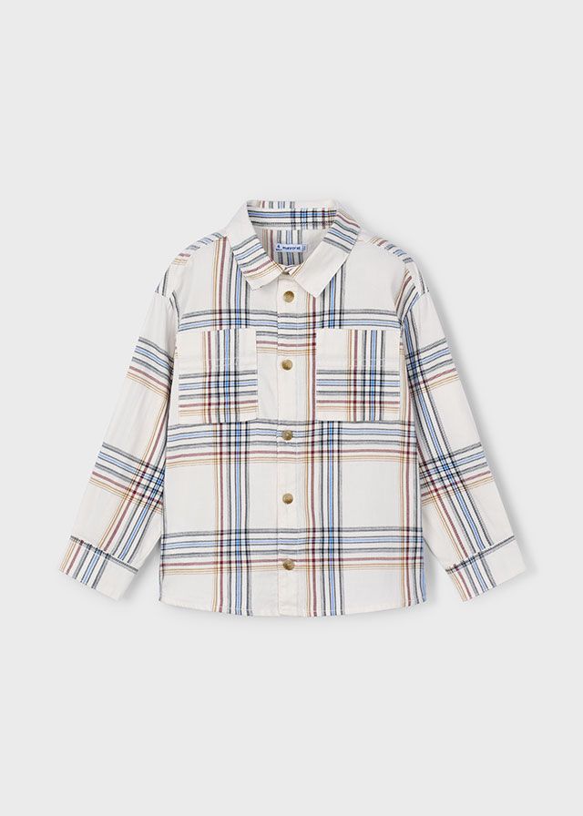 Multicolored Checked Overshirt