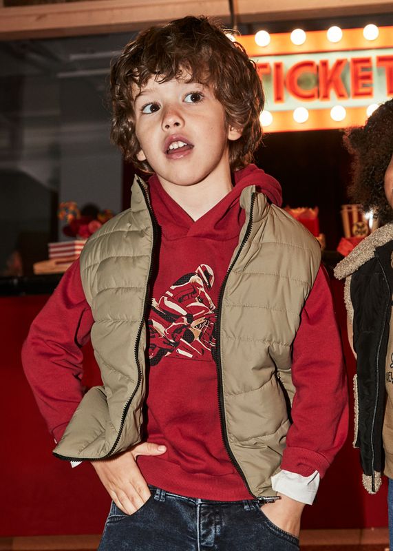 Tan Padded Vest