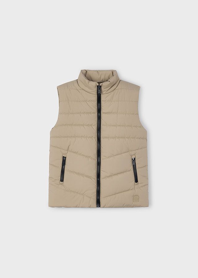 Tan Padded Vest