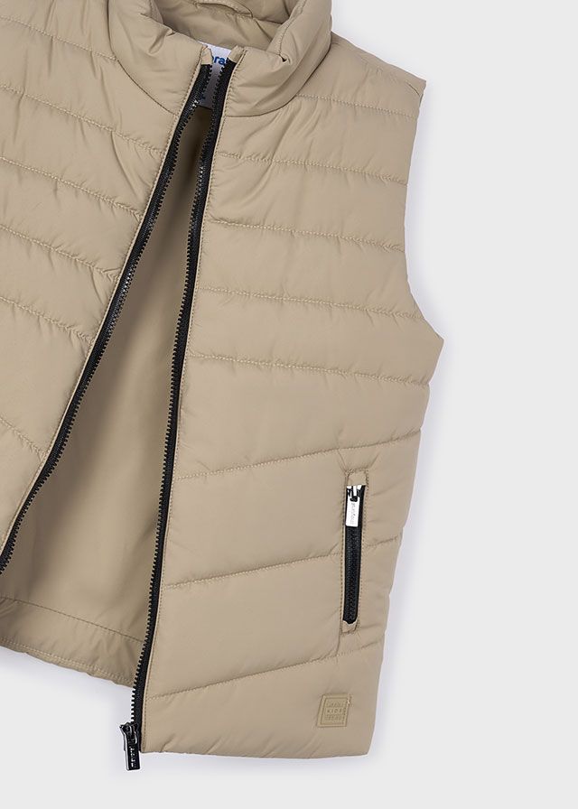 Tan Padded Vest