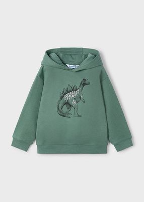 Green Embossed Dino Sweatshirt