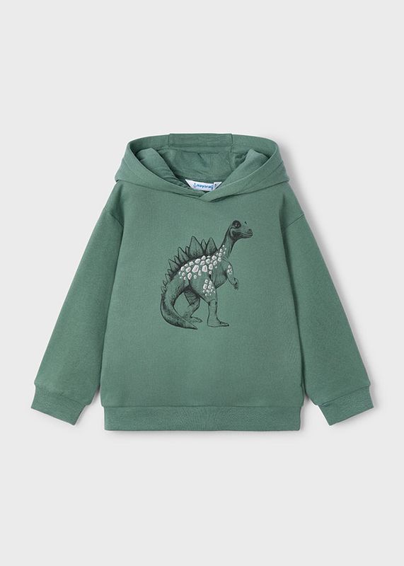 Green Embossed Dino Sweatshirt