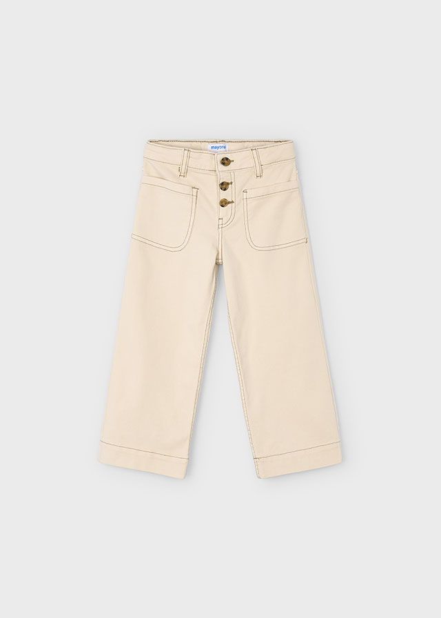 Almond Twill Marine Pant