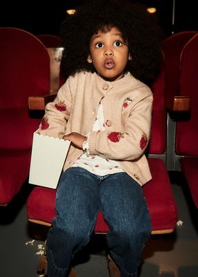 Dark Wide Leg Denim Pants