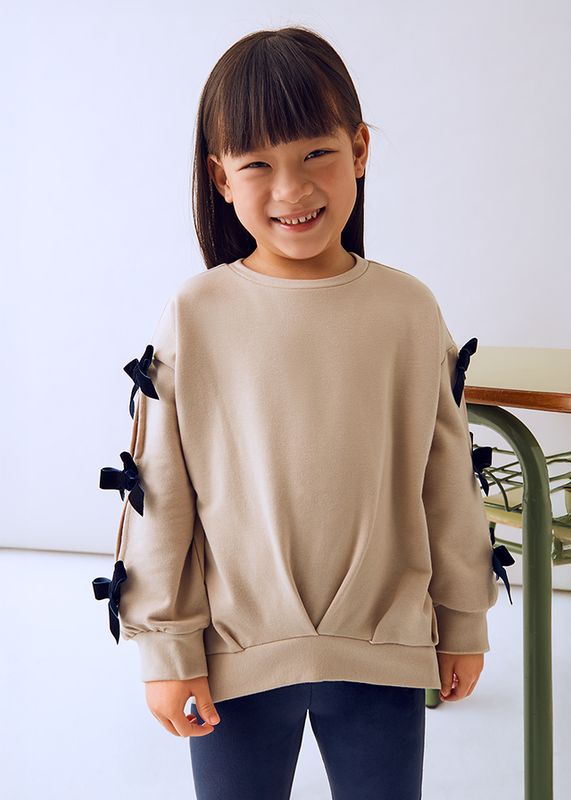 Bowed Pullover+Legging Set