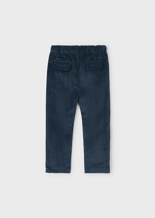 Navy Corduroy Joggers